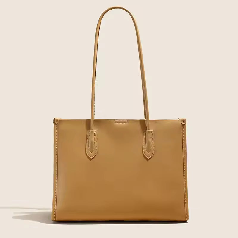 High Quality Pure Cowhide Leather Large Capacity Shoulder Bag Water Proof Shoulder Bag Ladies Bag Accessories