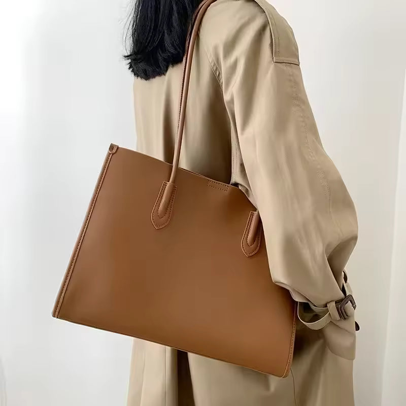 High Quality Pure Cowhide Leather Large Capacity Shoulder Bag Water Proof Shoulder Bag Ladies Bag Accessories
