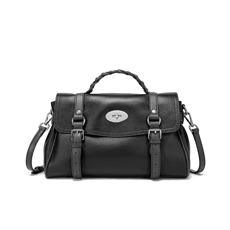 Handbag Woman 2025 Novelty Luxury Brand Genuine Cow Leather Hand Bag Ladies Large Capacity Crossbody Bag Vintage Handbag Sale