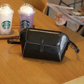 Women's Oil Wax Cowhide Genuine Leather Crossbody Bag Small Solid Cow Shoulder Shell Hand Bag Luxury Brand Bag Accessories