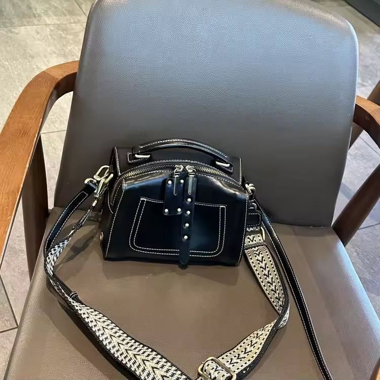 New Handbag Women's Leather Genuine Leather Handbag Purse Retro Genuine Leather Crossbody Bags Women's Bags Sale High Quality