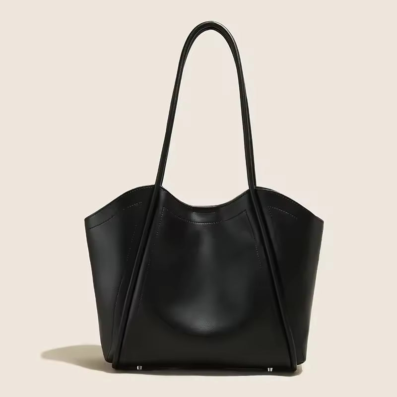 Vintage Oversized Hobo Bag - Premium Full-Grain Cowhide Leather Tote