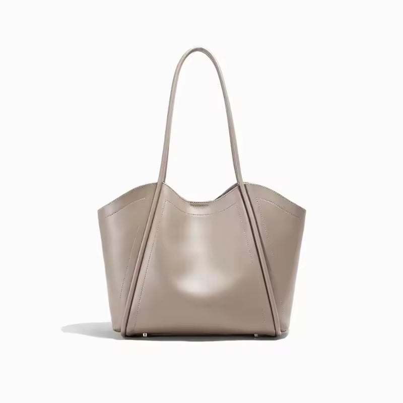 Vintage Oversized Hobo Bag - Premium Full-Grain Cowhide Leather Tote