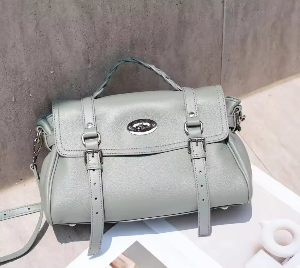 Handbag Woman 2025 Novelty Luxury Brand Genuine Cow Leather Hand Bag Ladies Large Capacity Crossbody Bag Vintage Handbag Sale