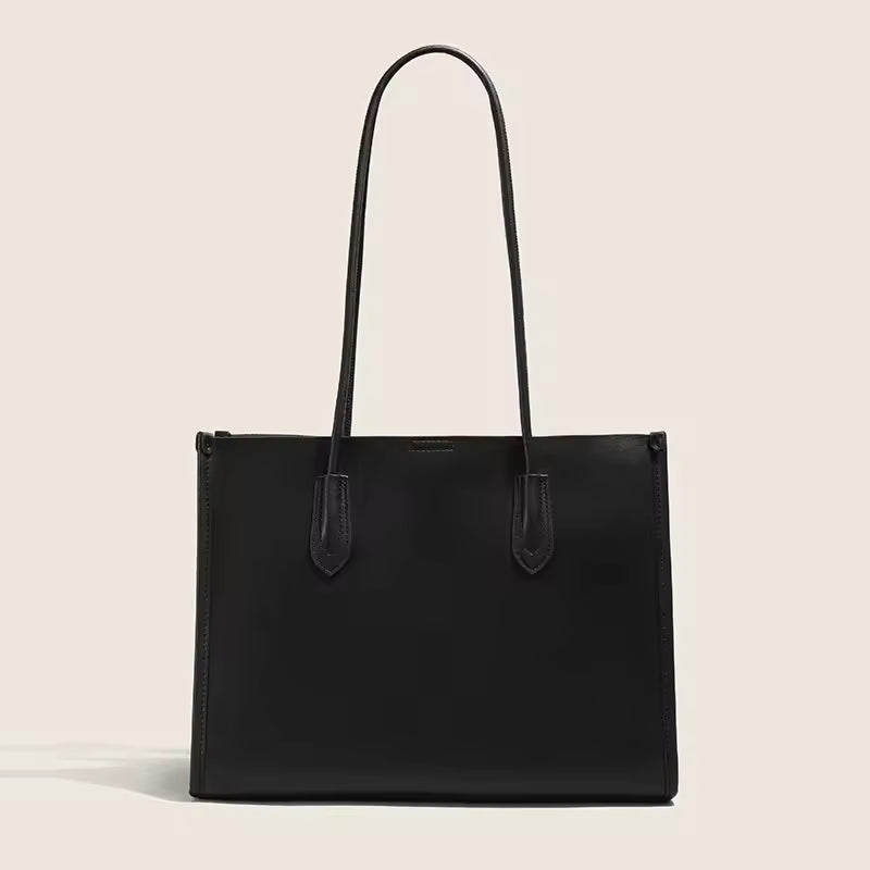 High Quality Pure Cowhide Leather Large Capacity Shoulder Bag Water Proof Shoulder Bag Ladies Bag Accessories